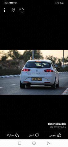 מודעת רכב סיאט לאון