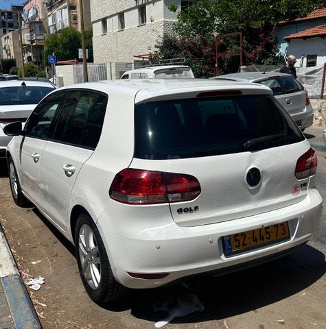 מודעת רכב פולקסווגן גולף