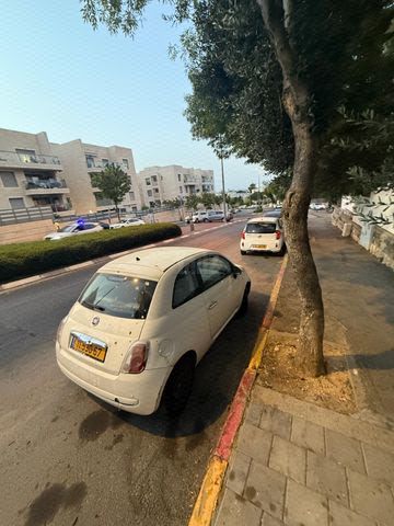 מודעת רכב פיאט 500