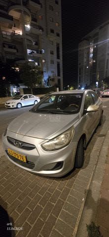 מודעת רכב יונדאי אקסנט i25