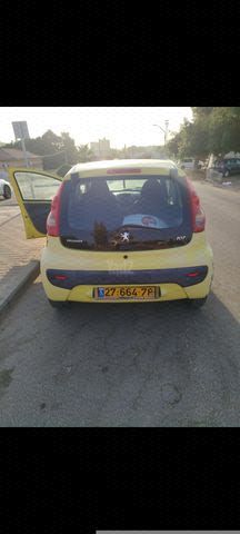 מודעת רכב פיג'ו 107