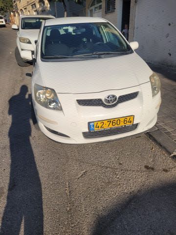 מודעת רכב טויוטה אוריס