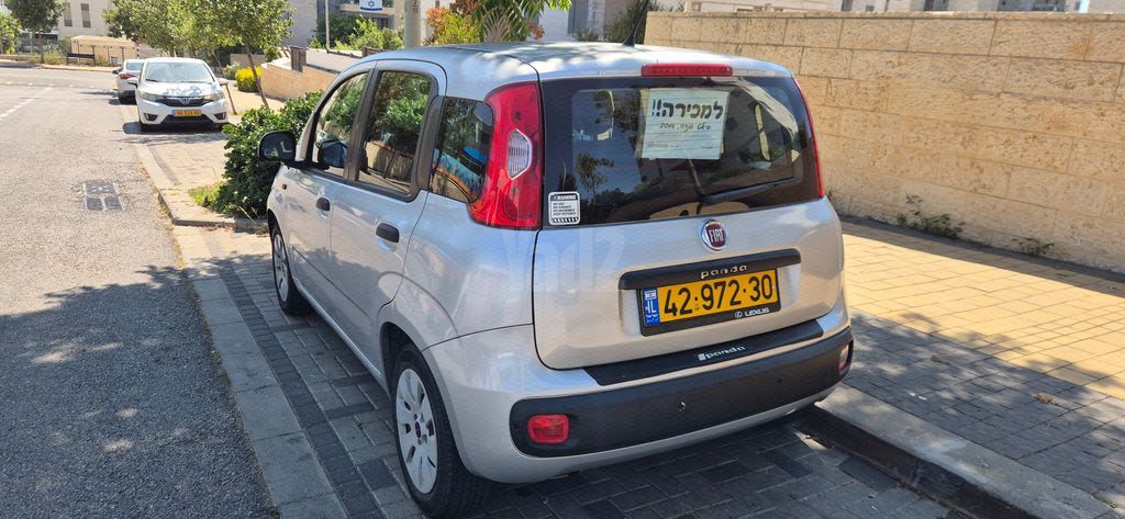 מודעת רכב פיאט פנדה