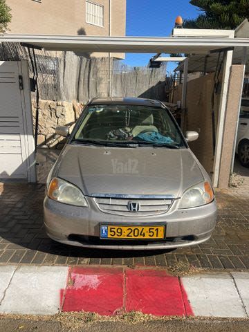 מודעת רכב הונדה סיוויק