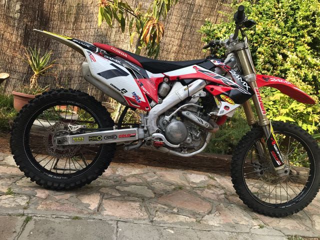 מודעת רכב הונדה CRF250R