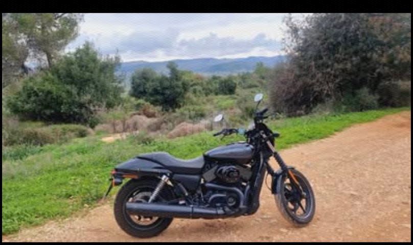 מודעת רכב הרלי דיווידסון סטריט 750