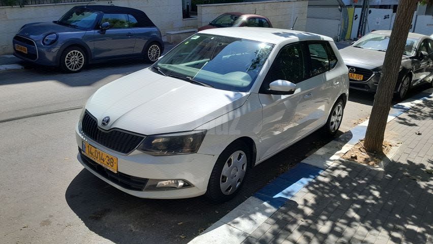מודעת רכב סקודה פאביה