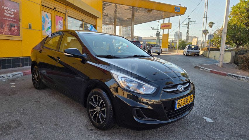 מודעת רכב יונדאי אקסנט i25