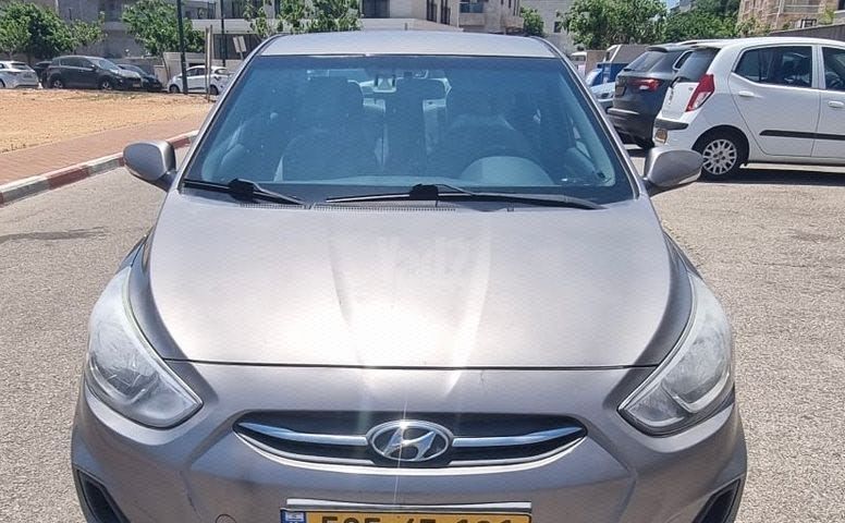 מודעת רכב יונדאי אקסנט i25