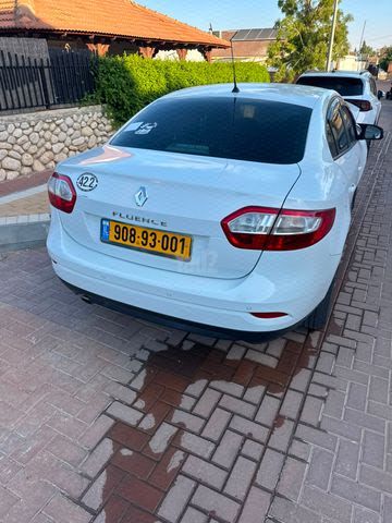 מודעת רכב רנו פלואנס