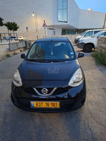 מודעת רכב ניסאן מיקרה