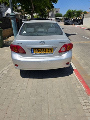 מודעת רכב טויוטה קורולה