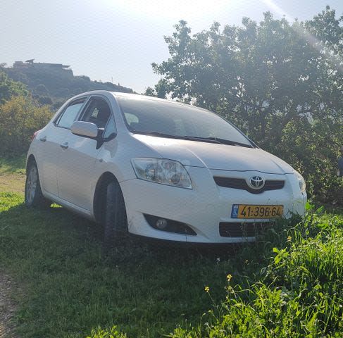 מודעת רכב טויוטה אוריס