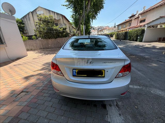 מודעת רכב יונדאי אקסנט i25
