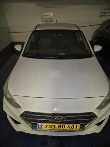 מודעת רכב יונדאי אקסנט i25