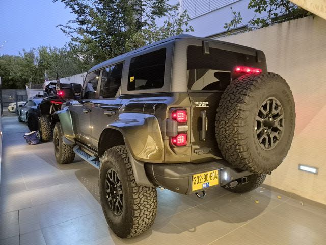 ברונקו Raptor אוט׳ ג'יפ שטח קשוח 5 דל 3.0 (418 כ״ס)