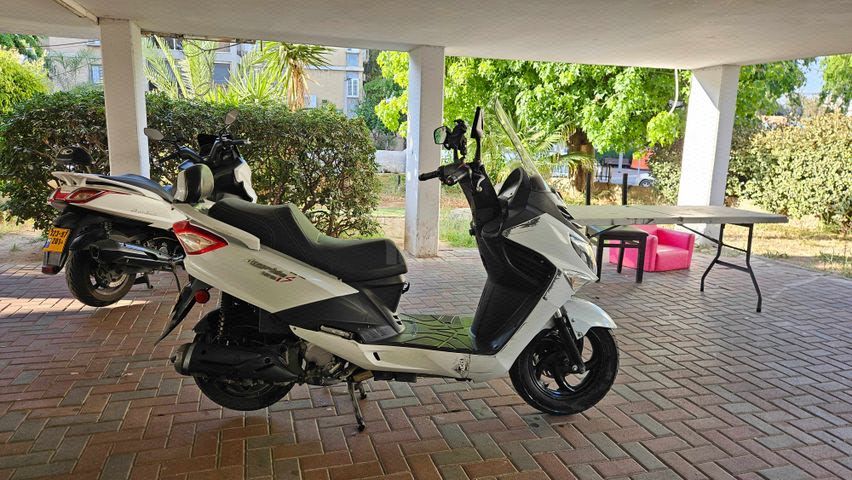 מודעת רכב סאן יאנג ג'וי רייד 125