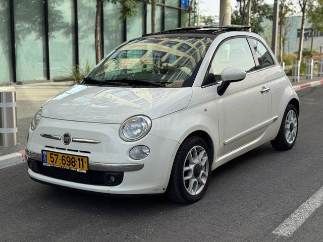 מודעת רכב פיאט 500