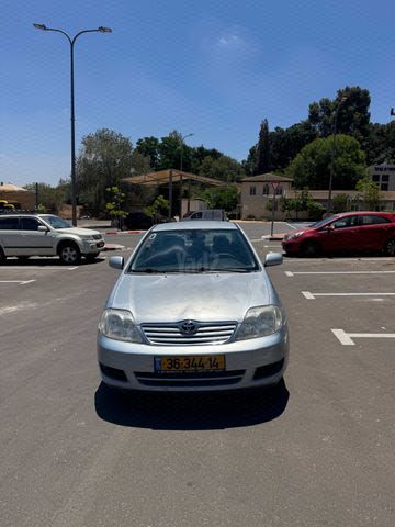 מודעת רכב טויוטה קורולה