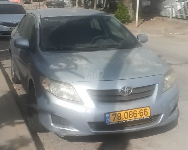 מודעת רכב טויוטה קורולה