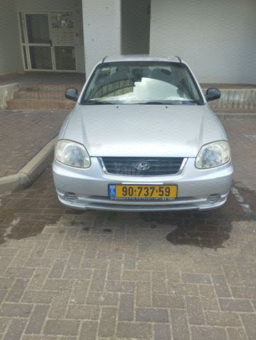 מודעת רכב יונדאי אקסנט i25