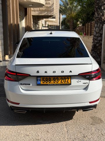 מודעת רכב סקודה סופרב