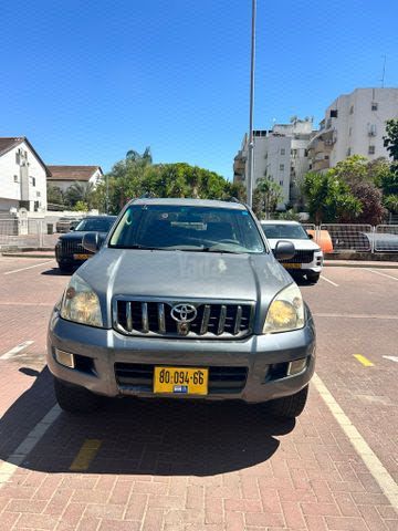 מודעת רכב טויוטה לנד קרוזר