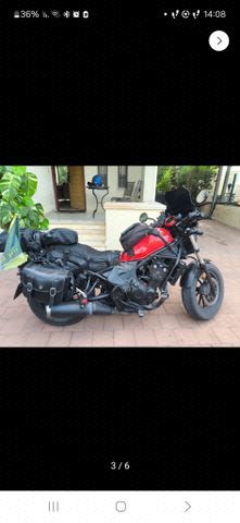מודעת רכב הונדה CMX 500 רבל