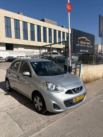 מודעת רכב ניסאן מיקרה