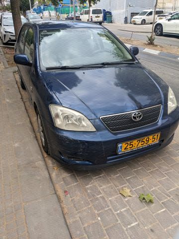 מודעת רכב טויוטה קורולה