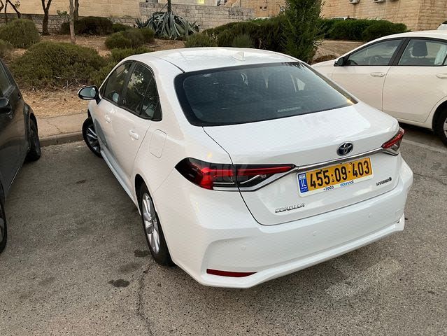 מודעת רכב טויוטה קורולה