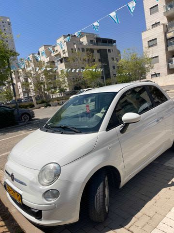 מודעת רכב פיאט 500