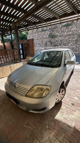 מודעת רכב טויוטה קורולה