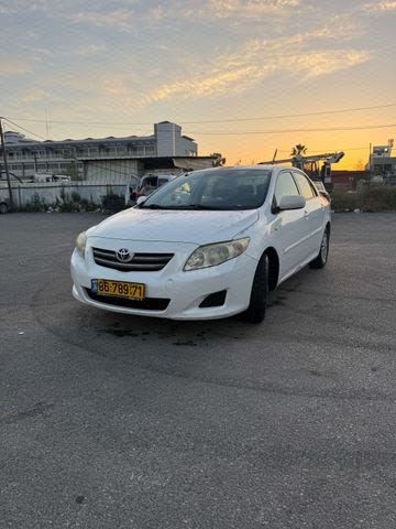 מודעת רכב טויוטה קורולה
