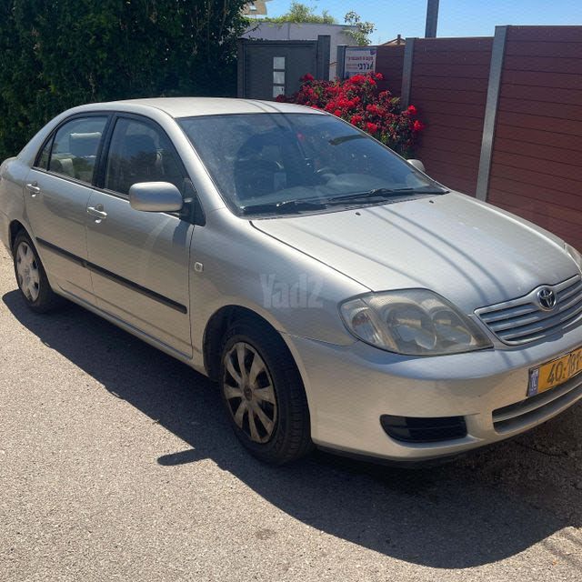 מודעת רכב טויוטה קורולה