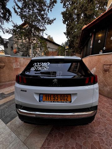 מודעת רכב פיג'ו 3008