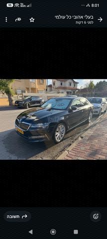 מודעת רכב סקודה סופרב