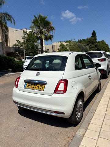 מודעת רכב פיאט 500