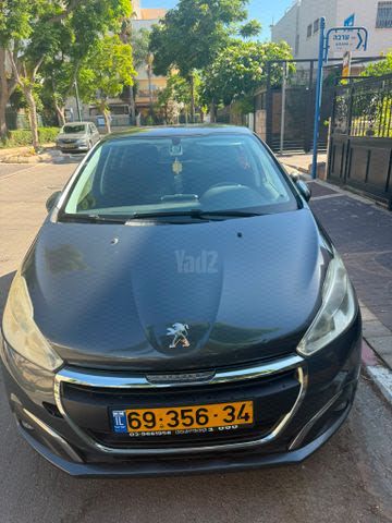 מודעת רכב פיג'ו 208