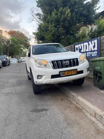 מודעת רכב טויוטה לנד קרוזר