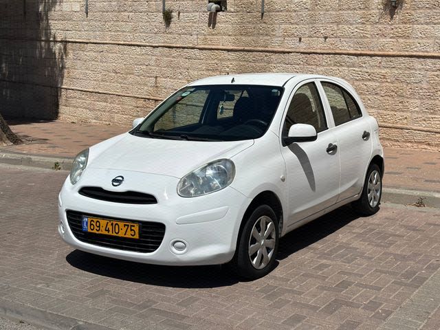מודעת רכב ניסאן מיקרה