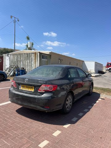 מודעת רכב טויוטה קורולה