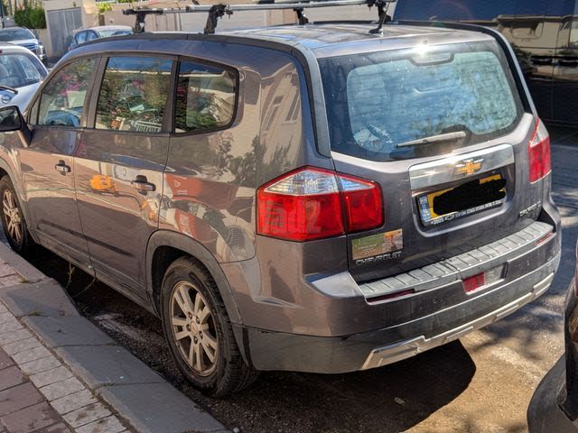 מודעת רכב שברולט אורלנדו