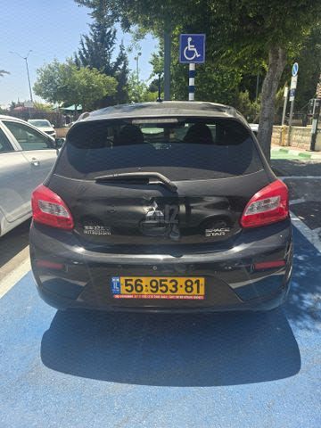מודעת רכב מיצובישי ספייס סטאר