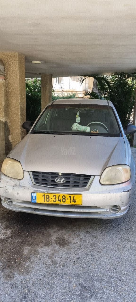 מודעת רכב יונדאי אקסנט i25