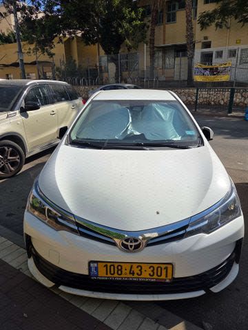 מודעת רכב טויוטה קורולה