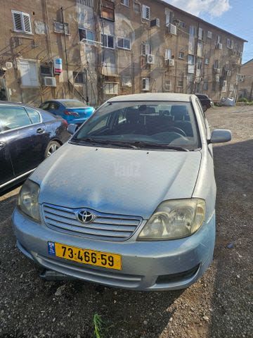 מודעת רכב טויוטה קורולה