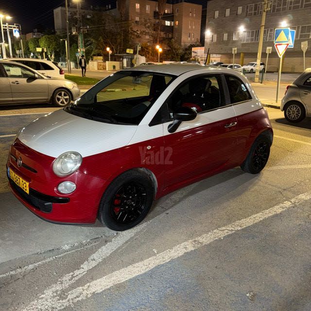 מודעת רכב פיאט 500