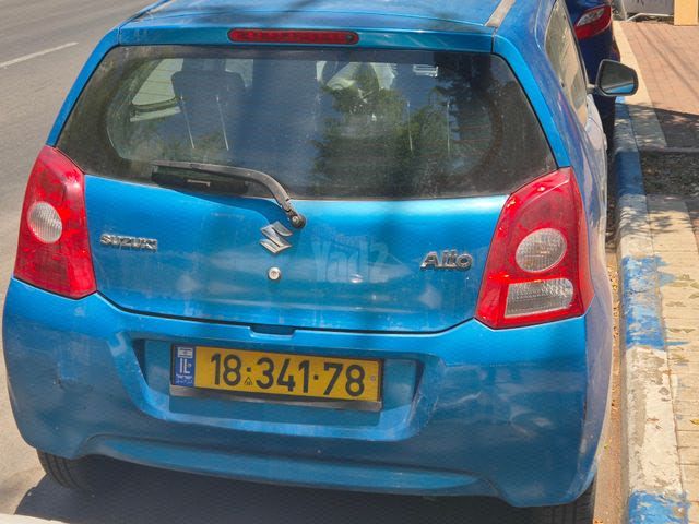 מודעת רכב סוזוקי אלטו