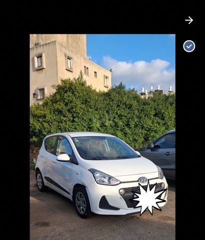 מודעת רכב יונדאי i10